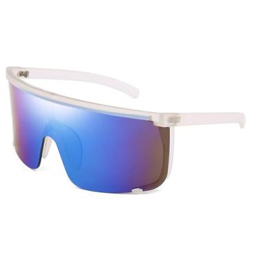 Imagem de Óculos de sol esportivos para motocicleta, resistentes ao vento, polarizados, com lentes UV400, para ciclismo, masculino, 07