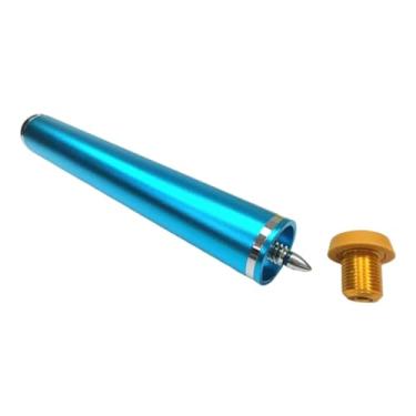 Imagem de IEUDNS Extensão de taco de bilhar, extensor de ponta, substituição de taco de sinuca, ferramenta de extensão para prática de, Azul