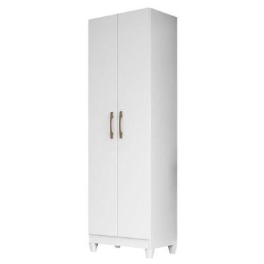 Imagem de Armario Multiuso New Iris 2 Portas 181x55 Cm Branco