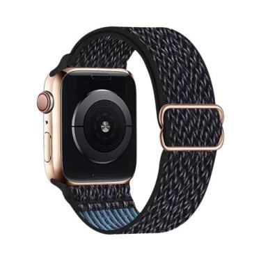 Imagem de Pulseira De Nylon Boêmia Para Apple Watch Ultra 49mm 41mm 45mm, Bracel
