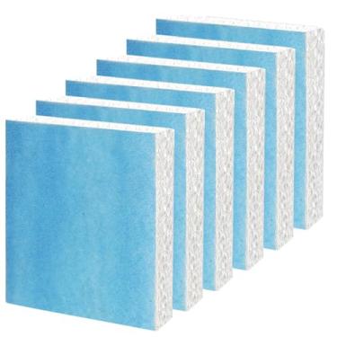 Imagem de Colorfullife Pacote com 6 filtros de absorção de umidificador T para umidificador Honeywell HEV615, HEV620, filtro de absorção de substituição atualizado HFT600PF1 T, peças de substituição HFT600T