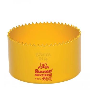 Imagem de Serra Copo Bi-metal 3.1-4"" 83mm - Fch0314-g - Starrett Serra Copo Bimetal 3.1-4" 83mm Starrett