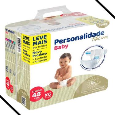 Imagem de Fraldas Descartáveis Personalidade Baby Total Care Bag - P M G XG XXG,