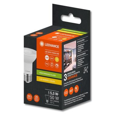 Imagem de 12 Lampadas Led Par20 Dim 5,5W 2700K 525Lm 127V G4 - Osram