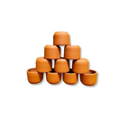 Imagem de Pacote de potes 10 unidades Greda 10x10cm 100% biodegradável - Lightbe