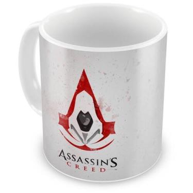 Imagem de Caneca Personalizada Assassin's Creed Branca - 325ml - Amo Canecas