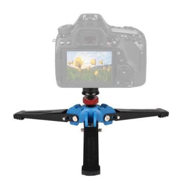 Imagem de Mini Tripé / Suporte p/ Monopé, Vara de Boom, Câmera DSLR, SLR, Rosca 