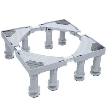 Imagem de Suporte c/8 Pés Extra Longos p/ Geladeira,Lavadora,Lava e Seca,Brastem