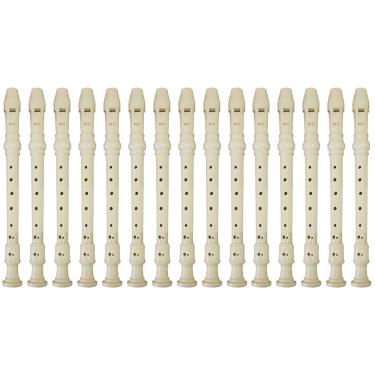 Imagem de Kit 15 Flautas Doce Germânica FL 20G New York