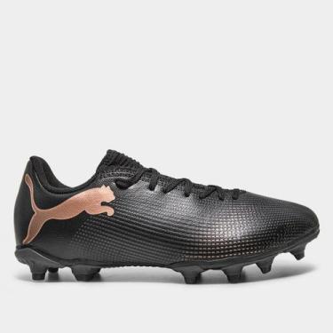 Imagem de Chuteira Campo Puma Future 7 Play Unissex, Preto, 40