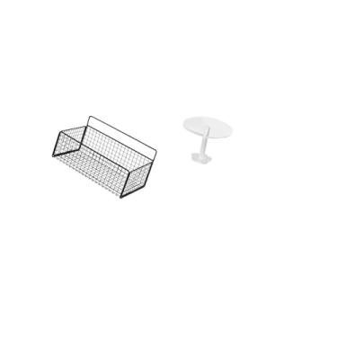 Imagem de Fenteer Móveis para Casa de Bonecas em Miniatura, Mesa Lateral, Decoração de para Jardim de Brinquedo, Mesa Lateral para Casa de Bonecas