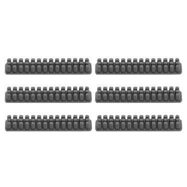 Imagem de Generic 6 peças de escova de bocal de silicone para impressora 3D para Bambu Lab A1, escova de limpeza de bocal de silicone de 37,5 mm, limpador de bocal de impressora 3D, para acessórios Bambu Lab A1