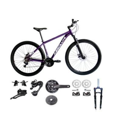 Imagem de Bicicleta Aro 29 Absolute Nero 5 Kit 2x9 Gta Sunrun Freio Disco K7 11/