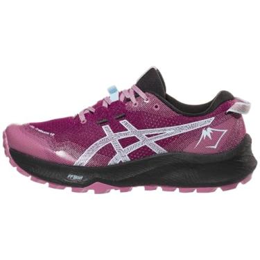 Imagem de ASICS Tênis de corrida feminino Gel-Trabuco 12, Amora/azul claro, 40