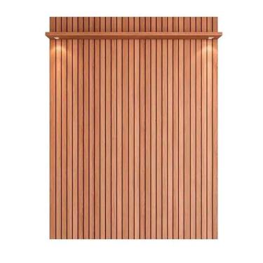 Imagem de Painel Para Tv De Até 55 Com Led Rivire 1.3 Jequitibá Ripado 3d