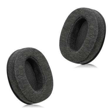 Imagem de Almofadas de ouvido de reposição Joghaw para fones de ouvido - compatíveis com Sony WH-CH700N/MDR-ZX780/ZX770 | Almofadas de flanela premium com espuma viscoelástica macia para maior conforto - preta