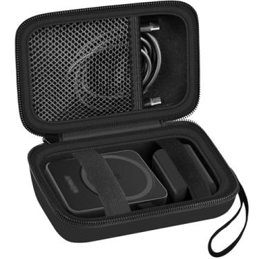 Imagem de ANKHOH Estojo para Estação de Carregamento 3 Em 1 Anker Maggo, Suporte para Carregador Sem Fio Magsafe, Bolsa Magnética Dobrável para Armazenamento de Estação de Carregamento para Apple Watch Cabo e A