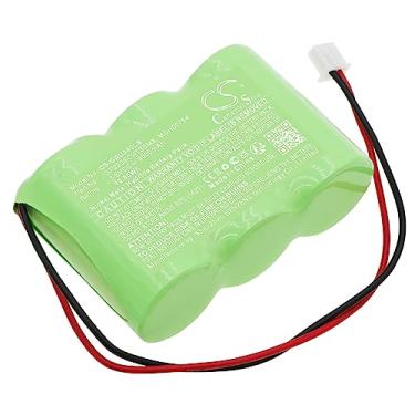 Imagem de Bateria de substituição de iluminação de emergência de 3000 mAh, compatível com LED 061096, ECO2, U34