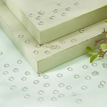 Imagem de 1 caixa de 500 peças de anéis de salto divididos de 5 mm com laços duplos, corrente de chaveiro, mini anéis, conectores redondos abertos para brincos, colares, pulseiras, chaveiros, joias, artesanato