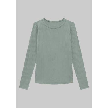 Imagem de Blusa Básica Canelada Manga Longa Lunender 00388-Feminino