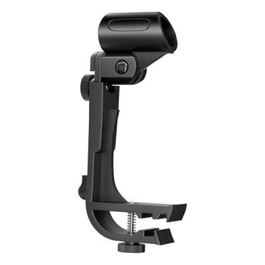 Imagem de Fenteer Suporte de Microfone Profissional com Rotação de 90° para Saxofone E Bateria.