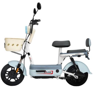Imagem de Bicicleta Elétrica Scooter com Alarme 500W 48V Bee Azul Duos