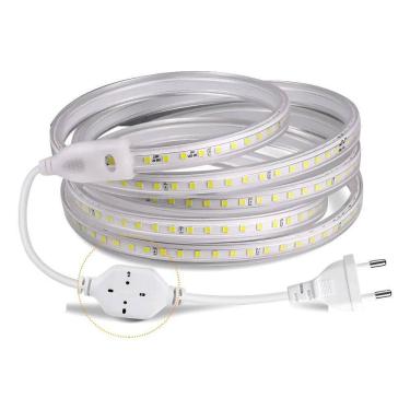 Imagem de 5 Metro Mangueira Fita Super Led 110V + Conector Compl 127V