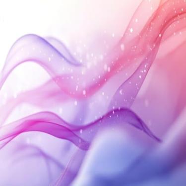 Imagem de Quadro Decorativo Abstrato Colorido com Partículas Brilhantes - Arte Moderna para Ambientes Internos 40x40cm