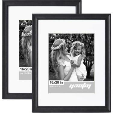 Imagem de Porta-retratos Yaetm 16x20 cm emaranhado até 11x14 cm Conjunto de 2 pr
