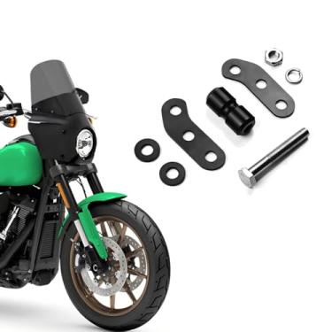 Imagem de VINTGMT Bloco de extensão de farol para Harley 2020 2021 2022 2023 Softail Low Rider S FXLRS