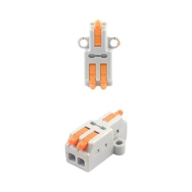 Imagem de Conector Rápido Universal 5PCS Bloco Terminal Elétrico Push-in Para Co