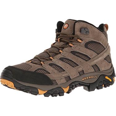 Imagem de Merrell Bota masculina Moab 2 Vent Mid para caminhada, Nogueira, 42