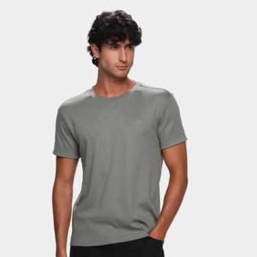 Imagem de Camiseta Mormaii Suedine Casual Masculina, Verde claro, GG