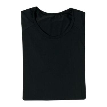 Imagem de Camiseta Mash Masculina Manga Longa com Proteção Uv Fps 50, Preto, P