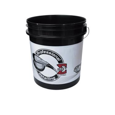 Imagem de BALDE DETAILER PRETO COM SEPARADOR DE PARTÍCULAS - SIGMAS TOOLS