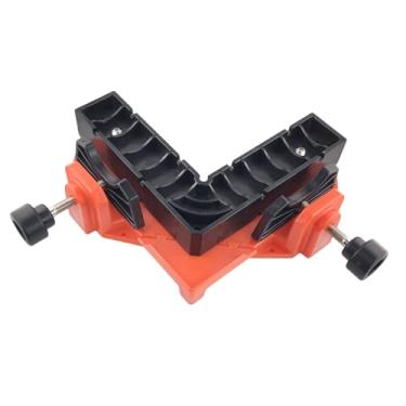 Imagem de Bothyi Grampo de canto de 90 graus, grampo de ângulo reto, ferramentas de carpintaria, esquadros de fixação, ferramenta para marcenaria para caixas, projetos, Laranja