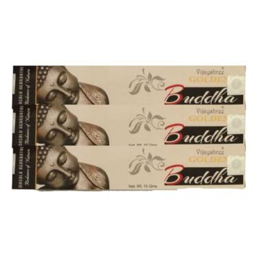 Imagem de Incenso Massala Vijayshree Golden Nag Buddha Buda 3 Unidades