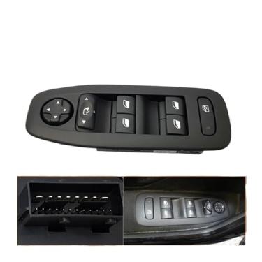 Imagem de 96749624ZD Interruptor de controle de janela elétrica do lado esquerdo do motorista dianteiro compatível com PEUGEOT 208 2008 2013-2018 Acessórios para carro