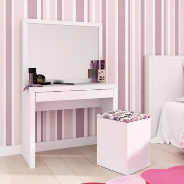 Imagem de Penteadeira 1 Gaveta PE2000 Tecnomobili, Branco