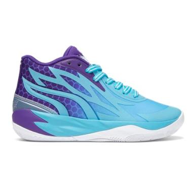 Imagem de PUMA Tênis infantil para meninos Mb.02 Fade Basketball - Roxo, Roxo, 38 EU