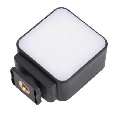 Imagem de Sonew Luz de Preenchimento de Câmera de Ação, 16 LEDs, 3 Temperaturas de Cor Luz de Preenchimento Magnética para 3 Com Forte Atração Magnética, Montagem de Sapata Fria e Orifício de