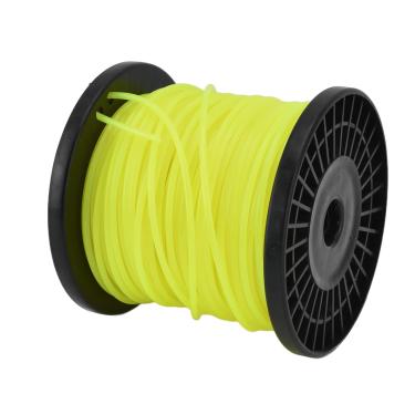 Imagem de GLOGLOW Linha de Aparador de Cordas, Material de Nylon, Linha de Corte Rápido, Amarelo Redondo de 3,0 Mm, Adequado para Cortadores de Grama e Aparadores (30 m/98,4 pés)