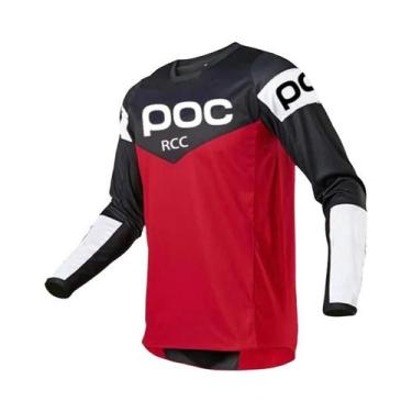 Imagem de Camisa De Ciclismo Masculina Para Motocross Downhill MTB, Roupa De Mot