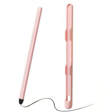 Imagem de YQODSZ Suporte para caneta Samsung Galaxy Z Fold 6/Fold 5 S e Slim Stylus, compartimento para caneta PC S fina e pastável, caneta capacitiva de ponta de silicone de alta sensibilidade para Z Fold 6/5