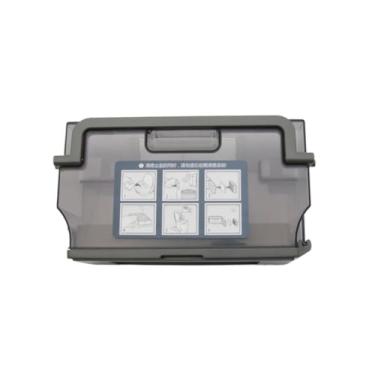 Imagem de Hujscufdjy Caixa de coleta de aspirador de pó robótico, compatível com Ecovacs 900, peças de aspirador de pó robótico