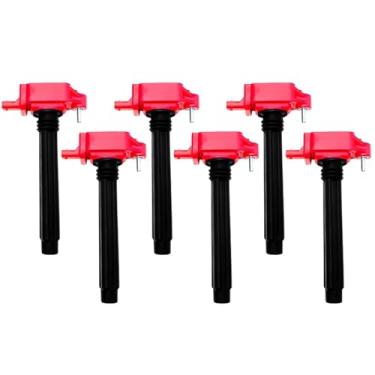 Imagem de Conjunto de 6 bobinas de ignição para Dodge Charger, Chrysler, Ram e Jeep 3.6L UF648 05149168AI 5149168AH.