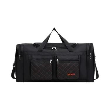 Imagem de Bolsa De Viagem Casual De Grande Capacidade Com Múltiplos Compartiment