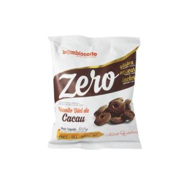 Imagem de Bom Biscoito Cacau Zero Açúcar, Glúten e Lactose 100g - Bombiscoito