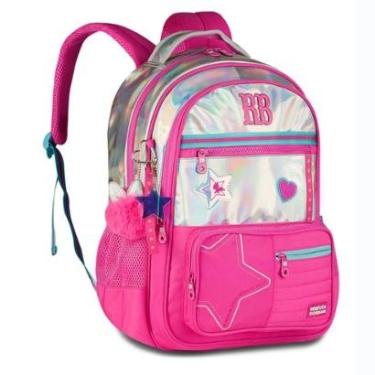 Imagem de Mochila de Costas Oficial REBECCA BONBON Holográfica RB27017-Unissex