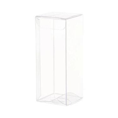 Imagem de Caixas De Presente De Plástico Transparente 50 Pacotes 3.5x2.5x1 Caixa